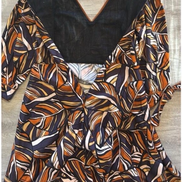 LaRoque Davis Printed Midi Flowy Dress Size XS - Picture 8 of 10